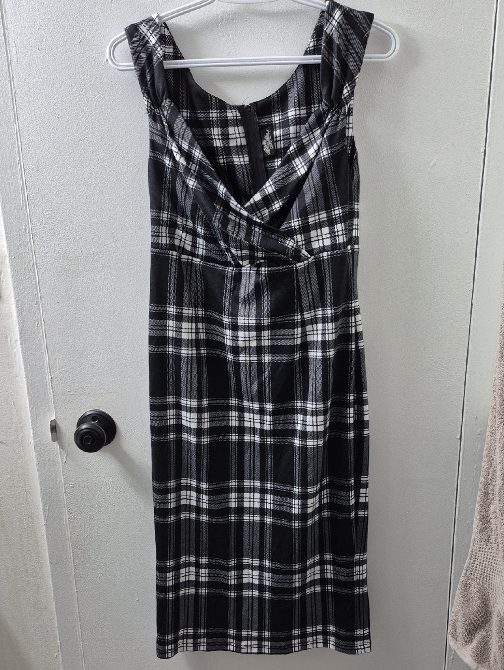 Rocksteady Plaid Wiggle Dress